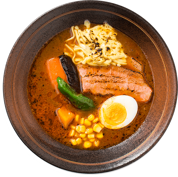 焦がしチーズとこんがりベーコンのスープカレー